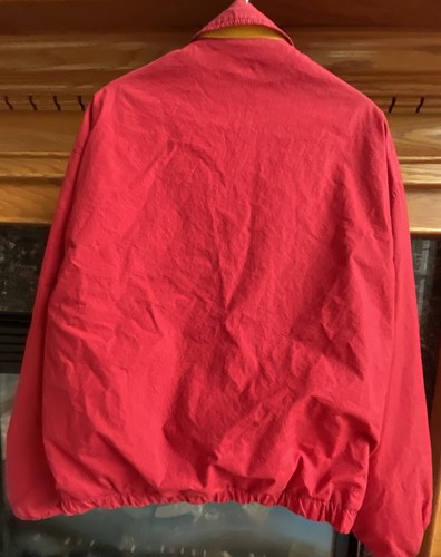 Vintage 90s Tommy Hilfiger Jacket Men’s Medium Red Yellow Style G8757785148 Warm - Picture 9 of 14