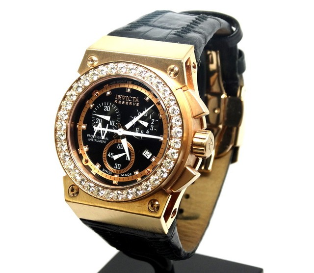 invicta mens diamond watches