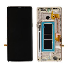 For Samsung Galaxy Note 8 N950 Small OLED Display LCD Touch Screen  Gold Frame