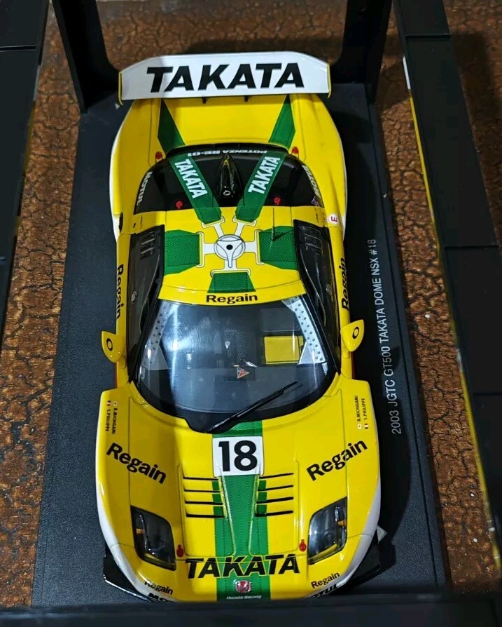 AUTOart 1:18 Honda NSX 2003 JGTC GT500 TAKATA DOME NSX #18 AUTOart 1:18 Honda NSX 2003 JGTC GT500 TAKATA DOME NSX #18