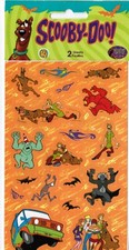 Vintage 2004 PACK Sandylion SCOOBY DOO Spooky Monsters Scrapbook Stickers