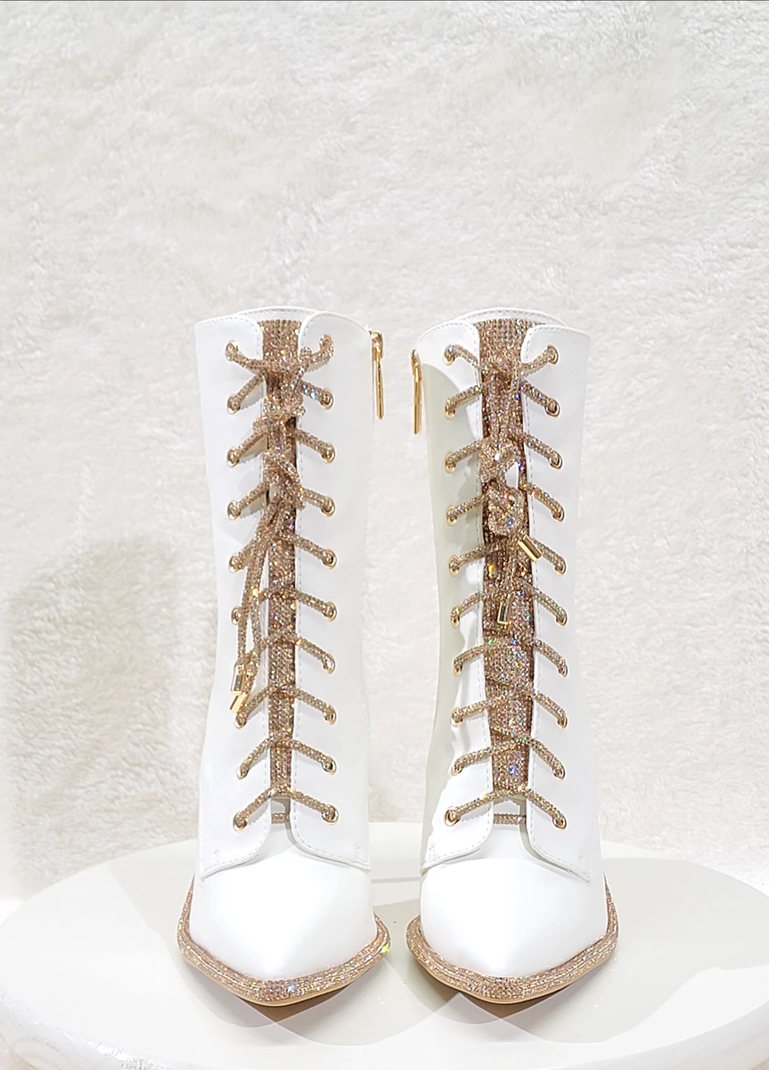 靴 HIGH TARTE NEW JEWELRY LACE SHOES HIGH TARTE NEW JEWELRY LACE SHOES