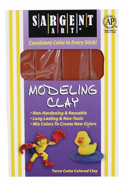 sargent art modeling clay plastilina