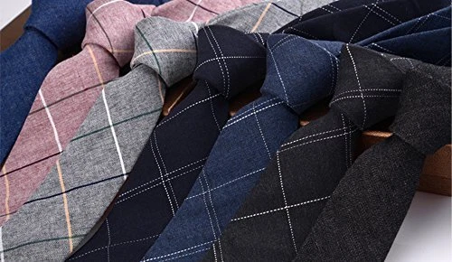 Corbata Flairs New York Franela y Tweed Cuello Solo Azul Enjuague Lavado [Denim] Foto 3 de 4