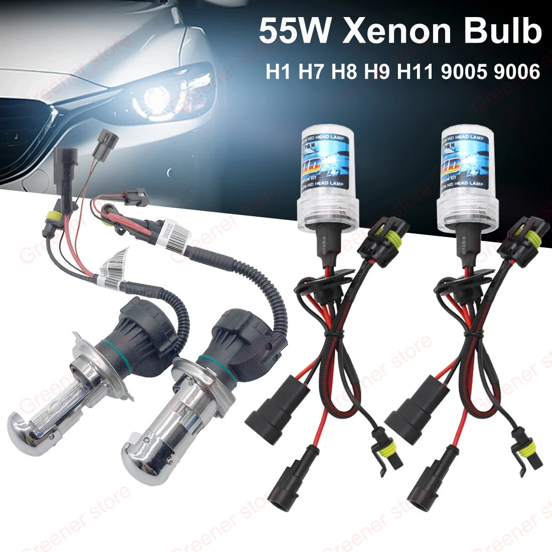 55w ballast with 35w on sale bulb