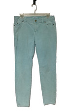 Vineyard Vines Pants Womens Size 8 Light Blue Corduroy Casual Warm RN 134578