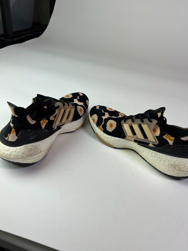 Adidas X Marimekko Womens Ultraboost 21 Athletic Shoes H01087 Floral Black 7.5 - Picture 4 of 10