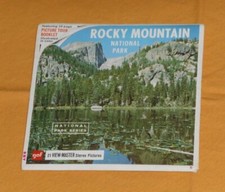 vintage ROCKY MOUNTAIN NATIONAL PARK Colorado VIEW-MASTER REELS packet
