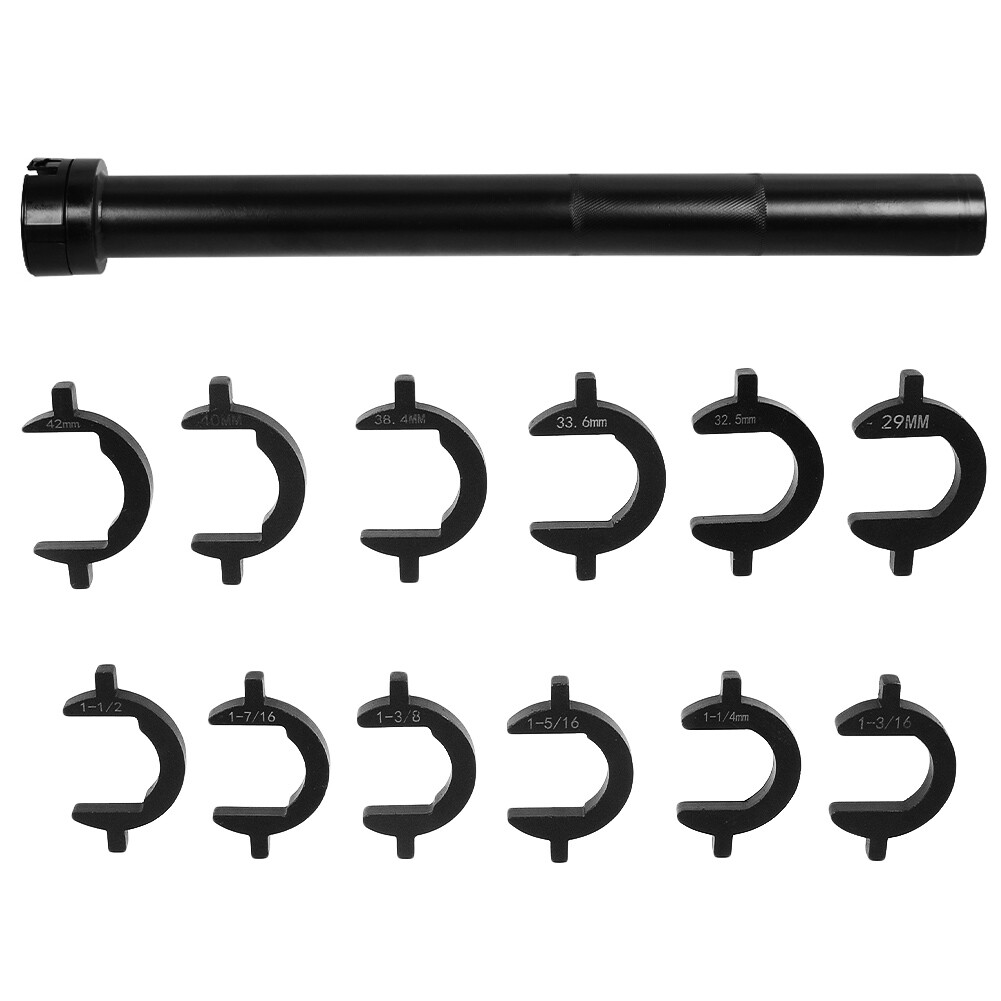 13pc Inner Tie Rod Spanner Tool Set Crows Foot Wrench Steering Track