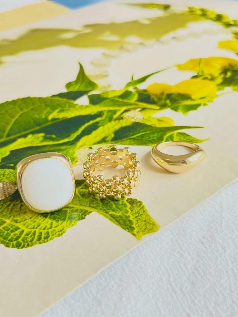 Chunky cocktail hotsell rings