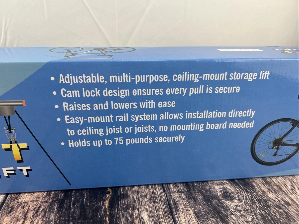 RAD Cycle Products Rail Mount Bike and Ladder Lift for Your Garage or Workshop H - Image 3 of 4