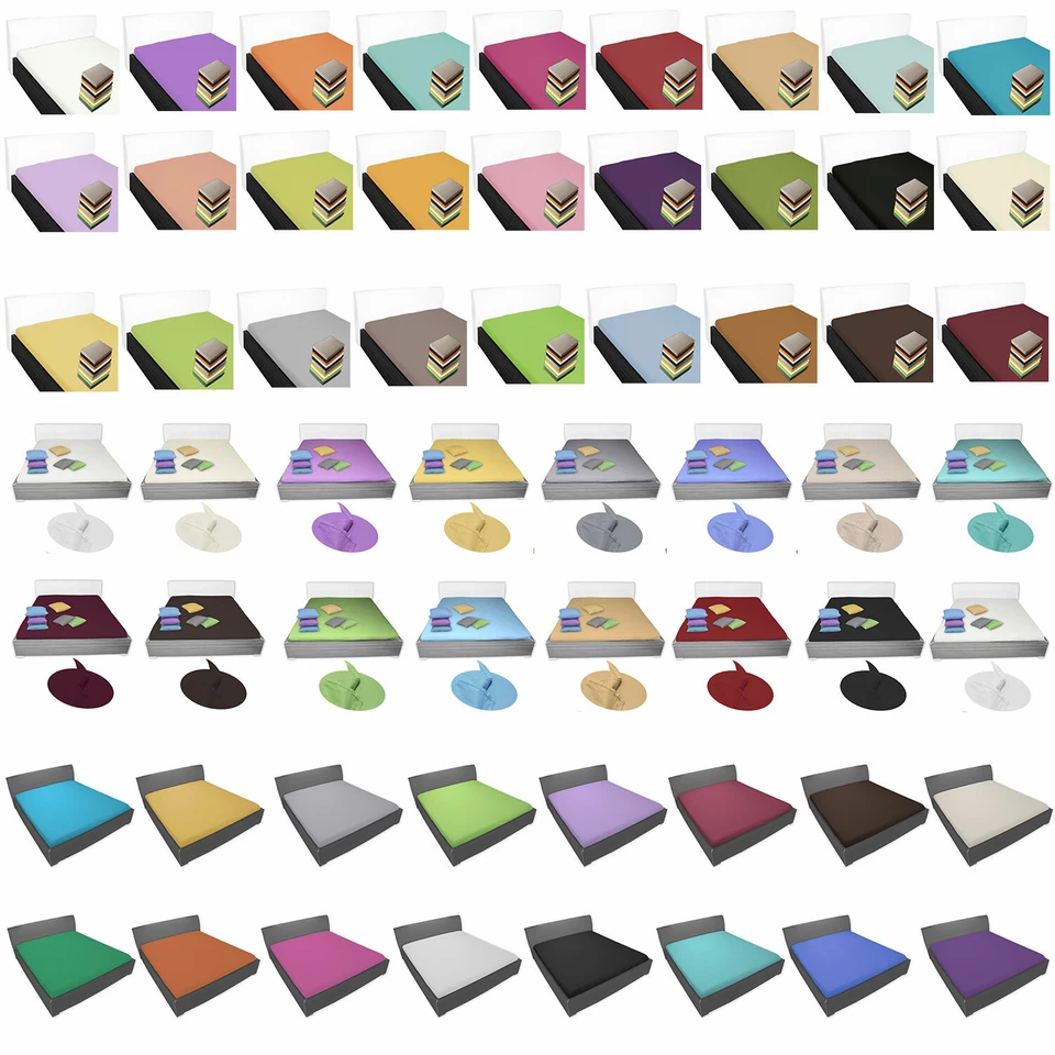 NURTEXTIL24 TOP AUSWAHL Bettlaken 100% Baumwolle Flanell Biber Bettüberwurf Überwurf