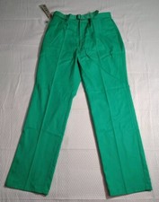 Vintage 80s 90s Gitano For Men Green Pants Slacks Size 34 M NOS With Tags