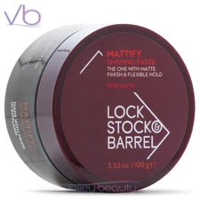 Lock Stock & Barrel Mattify | Men's Shaping Paste with Soft Hold & Matte Finish