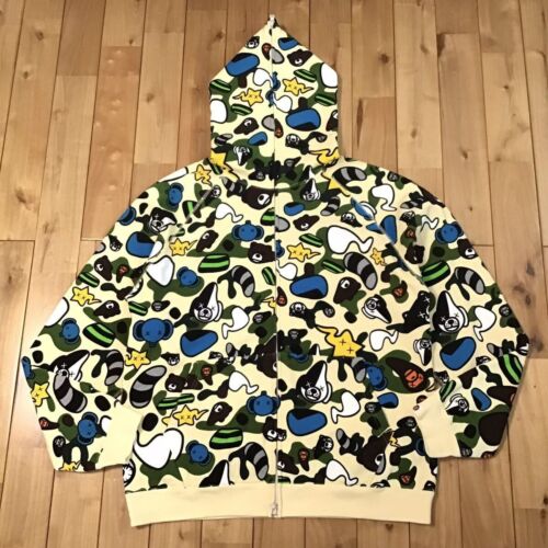 Bape x Kaws Baby Milo Animal Kingdom Full Zip Hoodie A Bathing Ape Size L - 第 1/8 張圖片