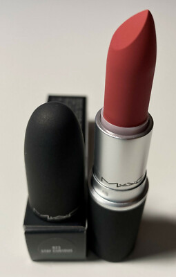 MAC Stay Curious Powder Kiss Lipstick New in Box