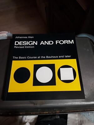 Design and Form: The Basic Course at the Bauhaus and Later, BOOK
