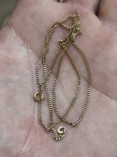 Vintage 18K Yellow Gold 18in  Necklace