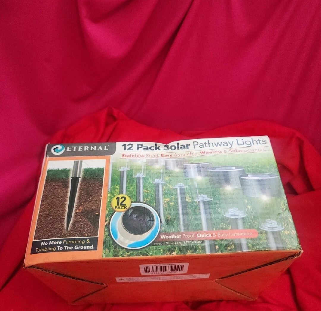 Eternal 12 Pack Solar Pathway Lights eBay