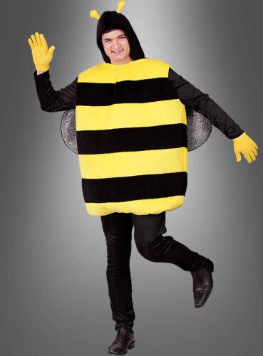 Bienenkostüm für Erwachsene - Biene Willi als Unisex Kostüm für den Karneval - Bild 1 von 2