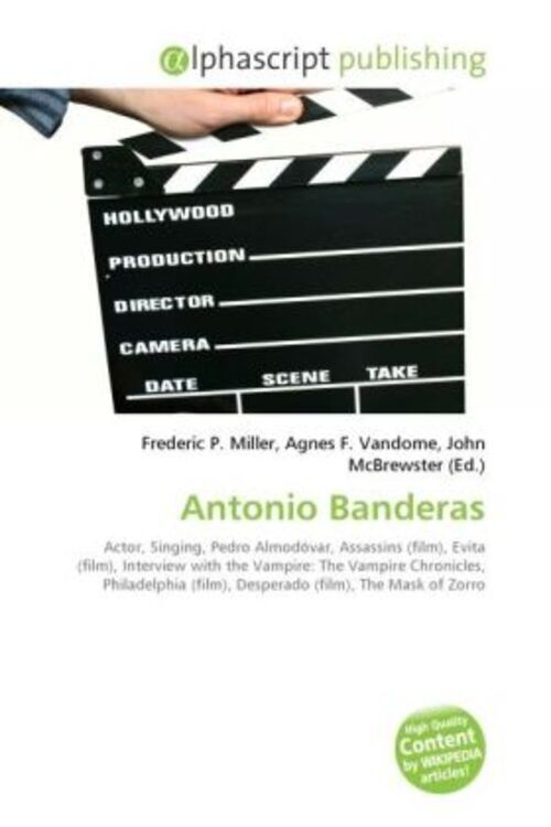 Thumbnail - Frederic P. Miller (u. A.) | Antonio Banderas | Taschenbuch | Englisch