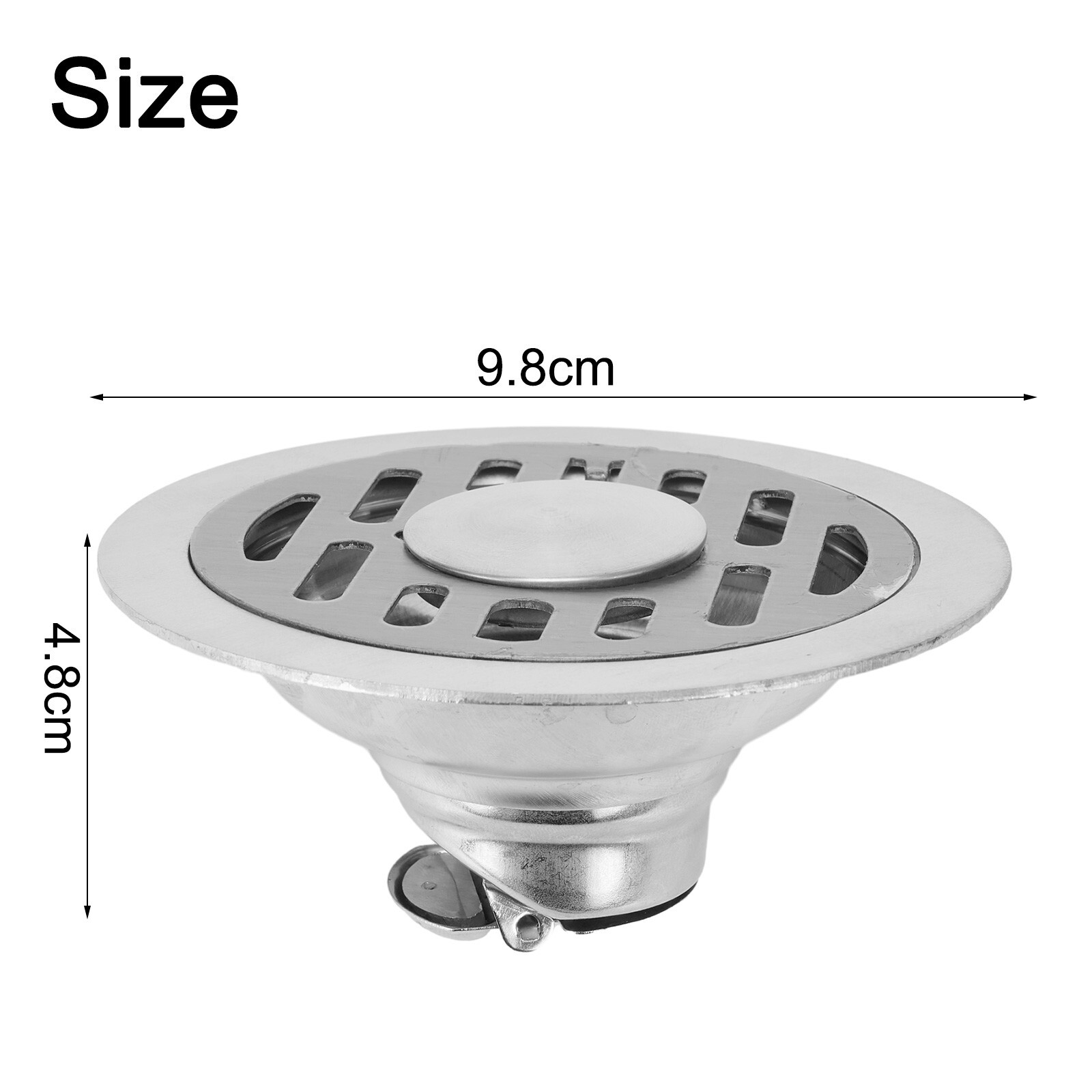 Anti Clogging and Easy to Clean Stainless Steel Floor Drain for Daily