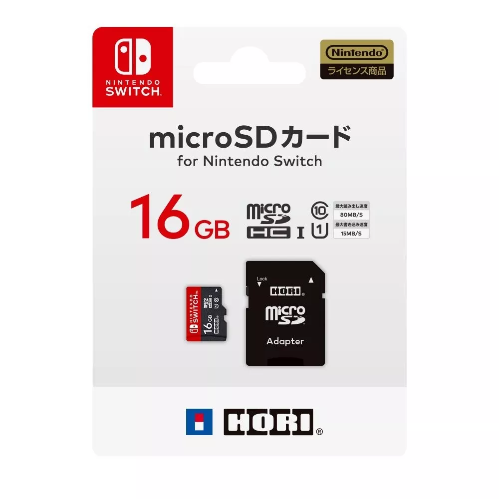 Micro SD Card 16GB for Nintendo Switch [Nintendo Switch]