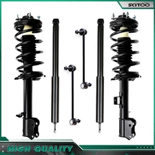 For 2008-2012 Ford Escape Front Rear Complete Strut & Coil Spring Sway Bar Links
