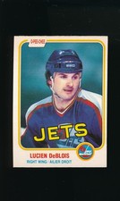 1981-82 OPC #74 Lucien DeBlois * Right Wing * Winnipeg Jets * EX-MT *