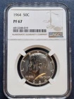 1964 Kennedy Proof Half Dollar 50c Silver Graded NGC PF67 #98602