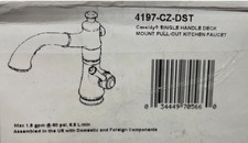 Delta Cassidy 4197-CZ-PR-DST PullOut Spray Kitchen Faucet Champagne Bronze NEW