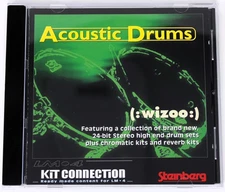 Wizoo Acoustic Drums Kit Connection Steinberg Cubase VST/VST 2.0 CD