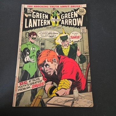 Green Lantern Vol 2 #85 (1971) DC Comic Book Drug Issue