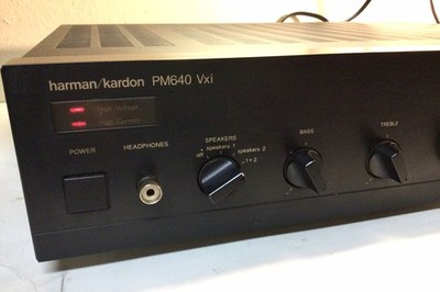 Harman Kardon PM640 Vxi RARE Amplifier ~ Powerful 80s Amp ~ Japan