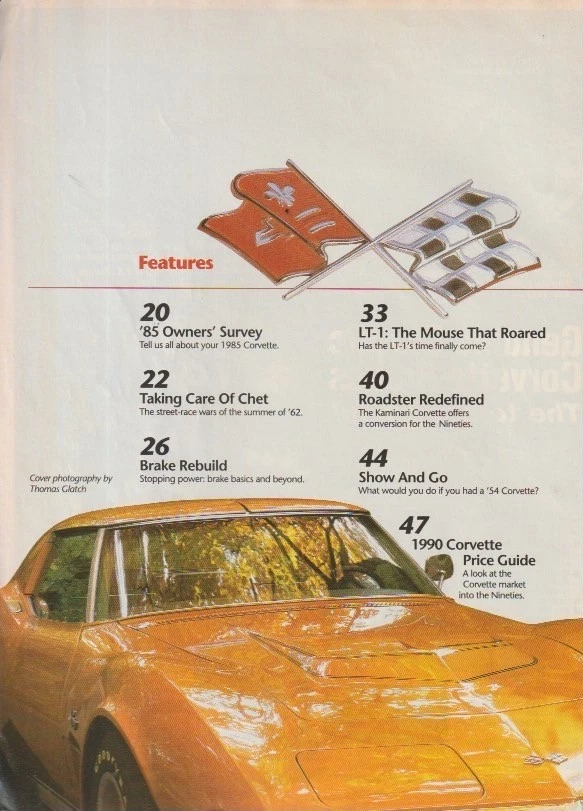 Corvette Fever LT-1,  Corvette Country: Yosemite! June 1990 KL5764 Foto 3 de 4