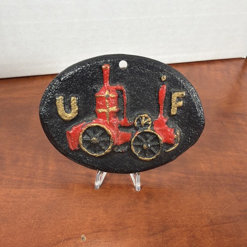 Miniature 3.5” Fire Mark Fireman’s Insurance Plaque Cast Iron