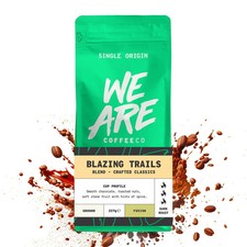 Single Origin Coffee Blend - Blazing Trails - Ground (Espresso) 1kg 23.99 per kilo