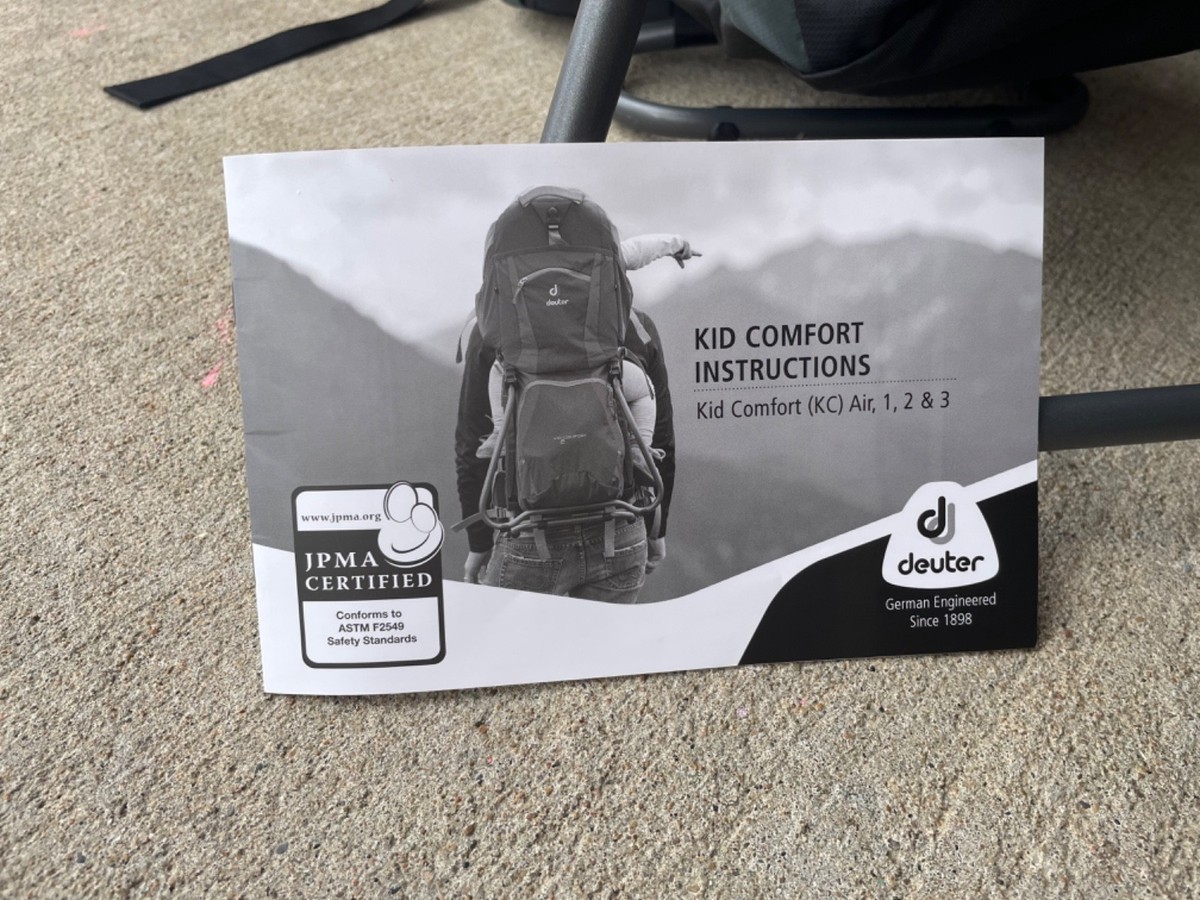 deuter Kid Comfort III ブラック/グレー deuter Kid Comfort 3 for sale online | eBay
