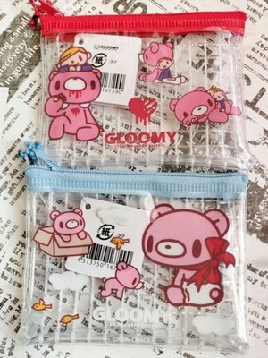 Seria Gudetama Lazy Bear Mini Mesh Pouch 2er Set Figurentasche