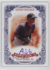 2021 Onyx Vintage Black Ink Auto /5 Alexander Vargas #VAAL Auto 1p94