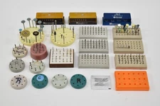 Dental Lab Burs and Holders LARGE Assortment Great for Dentist Work & Hobbyists