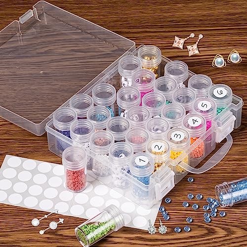 Bead Organizer, Bead Containers, 30 Grids Diamond Painting Storage Containers - Bild 2 von 8
