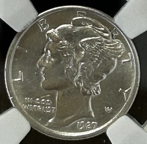 1927 S 10C Mercury Dime BU ~ 26244