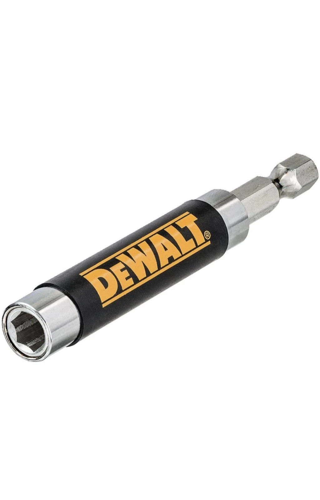 DeWalt  80mm Screwdriving Guide Hex Shank Self-Centering Magnetic Bit Holder