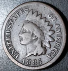 1885 INDIAN HEAD CENT - GOOD+