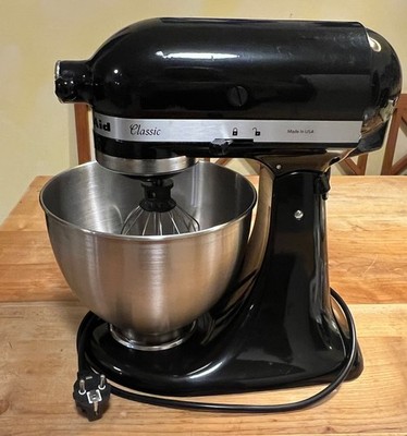 Kitchen Aid Classic, schwarz, mit Zubehör, 4,3 Liter, sehr guter Zustand