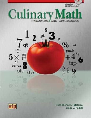 Culinary Math Principles and - Paperback, by Chef Michael J. - Very Good c