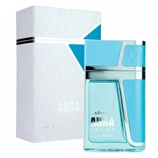 Armaf Men's Aura Fresh EDP Spray 3.4 oz Fragrances 6294015139983