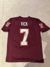 Vick Michael Jersey Trikot Virginia Tech Auto Autograph Signed Beckett Certifica