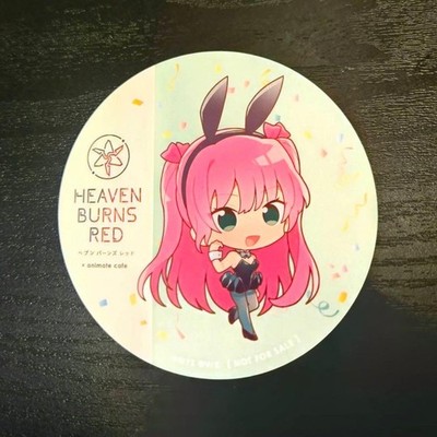 Heaven Burns Red Küche Auto Bonus Untersetzer Megumi Aikawa